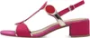 MARCO TOZZI Damen Sandale Textil Sandalette Metallic Produktbild-Vorschau 2
