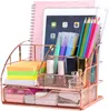 Schreibtisch Organizer Büro Organizer in Roségold Produktbild-Vorschau 1