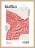 accent by nielsen Holz Bilderrahmen Scandic, 50x70 cm, Produktbild-Vorschau 1