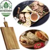 LS-LebenStil Holz Frühstücksbrett Schneidebrett 35cm lang Produktbild-Vorschau 1