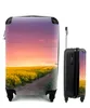 MuchoWow® Koffer Handgepäck Trolley Rollkoffer Kleine Produktbild-Vorschau 1