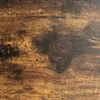 Stolová doska 140x70x18 cm Hnedá rustikálna Náhľad obrázku produktu 4