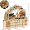 Adventskalender, Weihnachtsdorf, 18 LEDs, 24 Schubladen, Produktbild-Vorschau 5