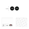 Aufkleber 3D Opel Logo, schwarz, 12 mm Produktbild-Vorschau 3
