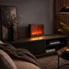 Kominek dekoracyjny LED, metalowy, 10 x 41 x 35 cm Podgląd zdjęcia produktu 10