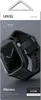 The image shows the packaging of a black Apple Watch strap and protective case. Anteprima dell’immagine prodotto
