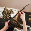 3D puzzle, Loď Mořský koník, ROKR, Dřevěné, 603 dílků Náhled obrázku produktu 6