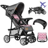 Lionelo Emma Buggy Malý skladací kočík s polohovaním do Náhľad obrázku produktu 1