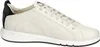 A side view of a white Geox sneaker with black accents. Náhled obrázku produktu