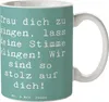 Mr. & Mrs. Panda Trinkbecher Spruch Vokale und musikalische Produktbild-Vorschau 1
