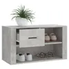 The Living Store Schuhschrank Betongrau 80x35x45 cm Produktbild-Vorschau 4