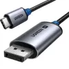A close-up shot of a Ugreen USB-C to DisplayPort cable. Produktbild-Vorschau