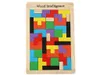 Tetris Puzzle Holz Montessori Blöcke 3D Puzzle Spiel Produktbild-Vorschau 2