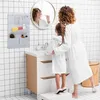Relaxdays Hängeorganizer, 2er Set, 5 Fächer, Flechtoptik, Produktbild-Vorschau 3