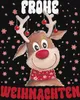 Frohe Weihnachten Süßes Reh Rentier - Weihnachten Xmas Produktbild-Vorschau 3