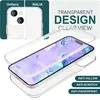 Étui 360° pour iPhone 15 Clair Full Cover Housse de Voir les images du produit 3