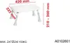 RIDDER Stolička do vane biela 150 kg A0102601 Náhľad obrázku produktu 4