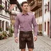 Trachtenhemd  für Lederhosen Langarm Trachtenmode mit Produktbild-Vorschau 5