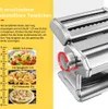 A pasta maker with images of different types of pasta and measurements. Produktbild-Vorschau