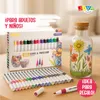 Joya Creative: Set de 30 rotuladores de porcelana – Ideales Vista previa de la imagen del producto 6