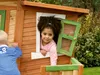 AXI Spielhaus Lisa aus  Holz | Outdoor Kinderspielhaus mit Produktbild-Vorschau 5