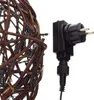 Dekosäule "Lichterzauber" aus Weide, 110 cm hoch, mit LED Produktbild-Vorschau 5