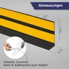 HOLZBRINK Weichsockelleiste selbstklebend PVC 50x20mm, 10 m Produktbild-Vorschau 2