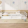 Lit au sol Montessori 140 x 200 cm pour enfant, structure Voir les images du produit 3