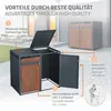 ML-Design Mülltonnenbox 3er für 3 Tonnen 240L Produktbild-Vorschau 3