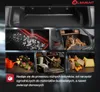Collage of images showing a car trunk liner with various items, including a dog, plants, and groceries. Produktbild-Vorschau