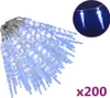 Fata ghiacciata 200 LED blu 20 m acrilico PVC Anteprima dell’immagine prodotto 1