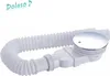 Duschablauf 90 mm, extra flach, Ablaufloch für Duschwanne, Produktbild-Vorschau 1