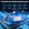 Extralink, Akku de Ersatzakku kompatibel  mit Roboter Produktbild-Vorschau 3