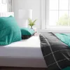 Renforce Bettwäsche Set 200x200 cm in Petrol Anthrazit Produktbild-Vorschau 3