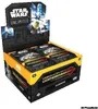 A display box of Star Wars: Unlimited trading card game booster packs, featuring artwork from the game. Anteprima dell’immagine prodotto