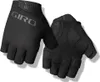 GIRO Cyklistické rukavice bez prstov - BRAVO II GEL - Black Náhľad obrázku produktu 1