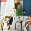 Ściana roślinna Duży liść róży Elegancki wzór ścienny z Podgląd zdjęcia produktu 6