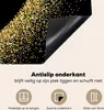 KitchenYeah© Herdabdeckplatte Goldenes Herz auf schwarzem Produktbild-Vorschau 4