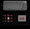 Clavier de jeu sans fil NuPhy WH80, disposition QWERTY Voir les images du produit 5