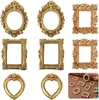 8er Set Mini-Bilderrahmen - Gold - Vintage Fotorahmen - Produktbild-Vorschau 5