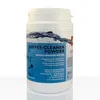 A white plastic container of coffee cleaner powder against a white background. Produktbild-Vorschau
