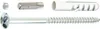 Sicherheitsschraube 7x105 mm für Fenstergitter 4 Stück Produktbild-Vorschau 1