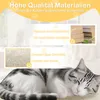 A sleeping cat is in the foreground, with marketing text and images about the product in the background. Náhľad obrázku produktu