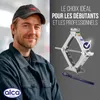 alca® Cric à ciseaux avec cliquet – 1t Capacité de charge, Voir les images du produit 8