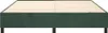 vidaXL Box spring bed frame dark green 160x200 cm velvet Náhled obrázku produktu 4