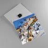 Wanduhr - Quadrat - Glasuhr - Griechenland insel tourismus Produktbild-Vorschau 2