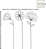 UNUS Metallkunst Stecker Blumen als 3er Set Betty in Produktbild-Vorschau 6