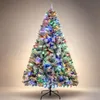 183 cm Künstlicher Weihnachtsbaum, schneebeflockte Tanne Produktbild-Vorschau 1