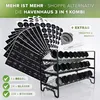 Gewürzgläser Set schwarz | 24 Gewürz Organizer inkl. 336 Produktbild-Vorschau 7