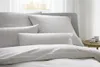 elegante Mako-Satin Bettwäsche-Garnitur Hamburger Streifen Produktbild-Vorschau 3